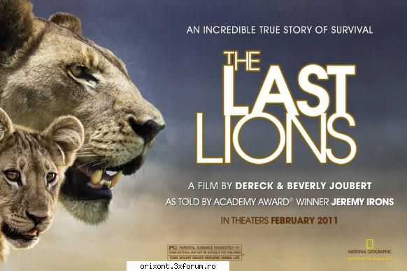 the last lions (2011) download filme divix subtitrare fifty years ago there were close lions