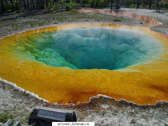 morning glory pool - parcul yosemite morning glory pool - parcul yosemite